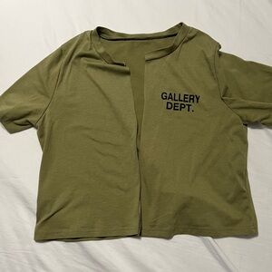 Gallery Dept Tie Front Top